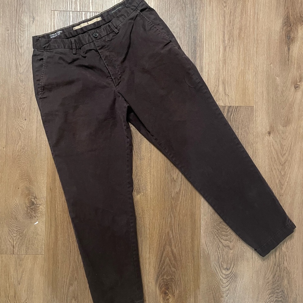Chino Pants Dark Brown 34x30